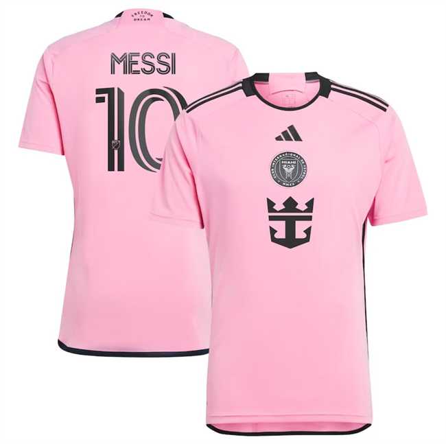 Men's Inter Miami CF #10 Lionel Messi Pink 2024-25 Home Soccer Jersey,We sell and wholesale Men's Inter Miami CF #10 Lionel Messi Pink 2024-25 Home Soccer Jersey on line form chian!